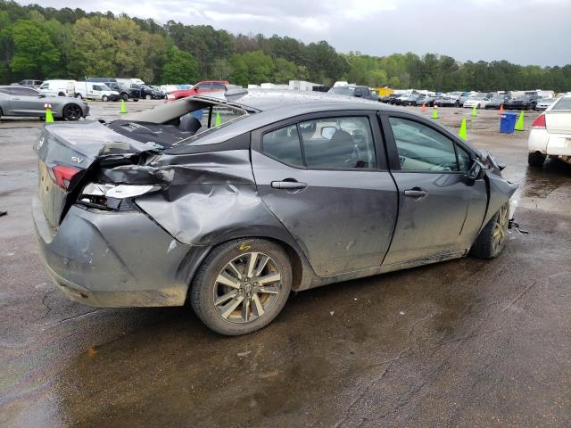 3N1CN8EV3ML840948 - 2021 NISSAN VERSA SV GRAY photo 3