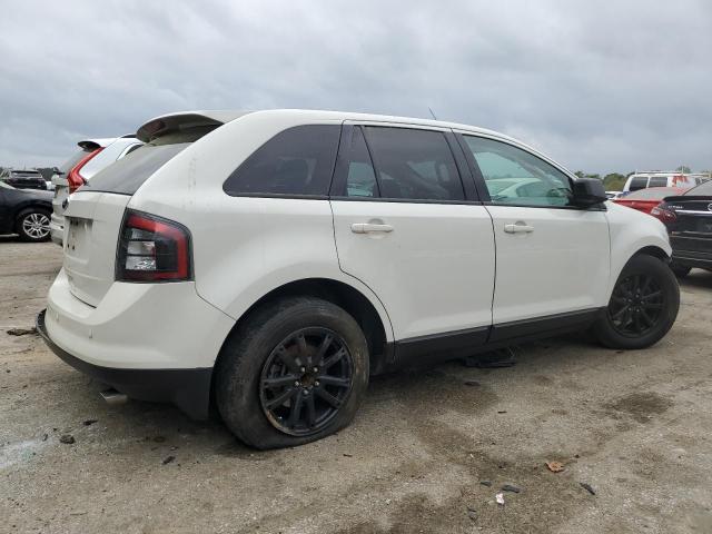 2FMDK3JC6ABA44957 - 2010 FORD EDGE SEL WHITE photo 3