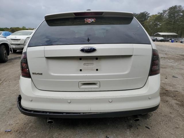 2FMDK3JC6ABA44957 - 2010 FORD EDGE SEL WHITE photo 6