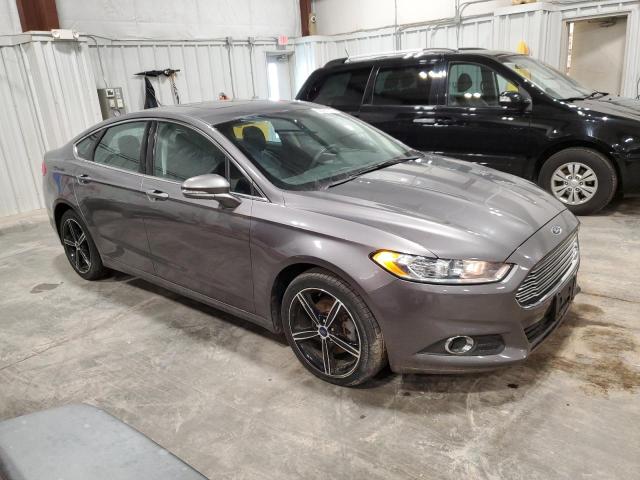 3FA6P0H95ER290600 - 2014 FORD FUSION SE CHARCOAL photo 4