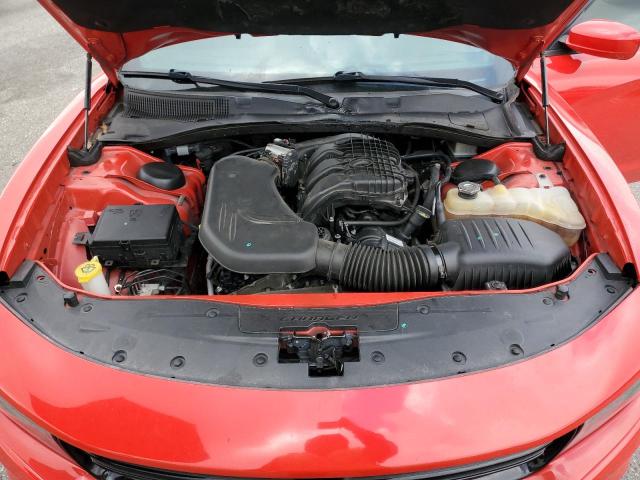 2C3CDXBG3KH709688 - 2019 DODGE CHARGER SXT RED photo 11