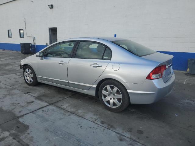 2HGFA16589H336179 - 2009 HONDA CIVIC LX SILVER photo 2