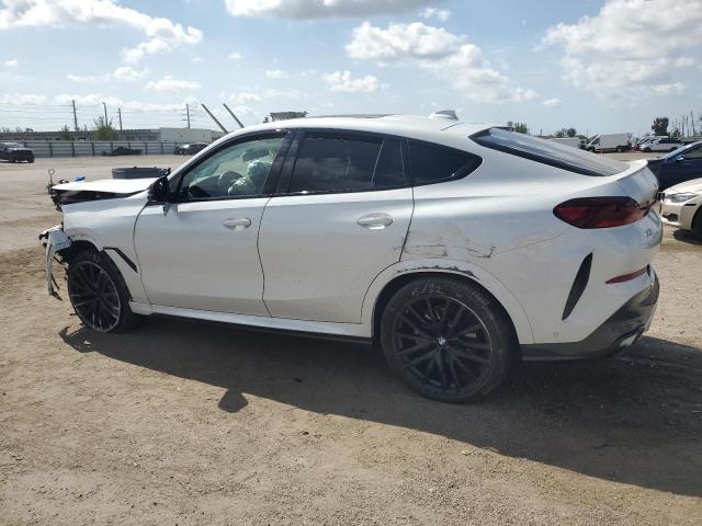 5UXCY6C02P9P83587 - 2023 BMW X6 XDRIVE40I WHITE photo 2