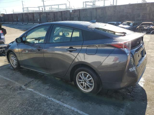 JTDKBRFU8J3590000 - 2018 TOYOTA PRIUS GRAY photo 2