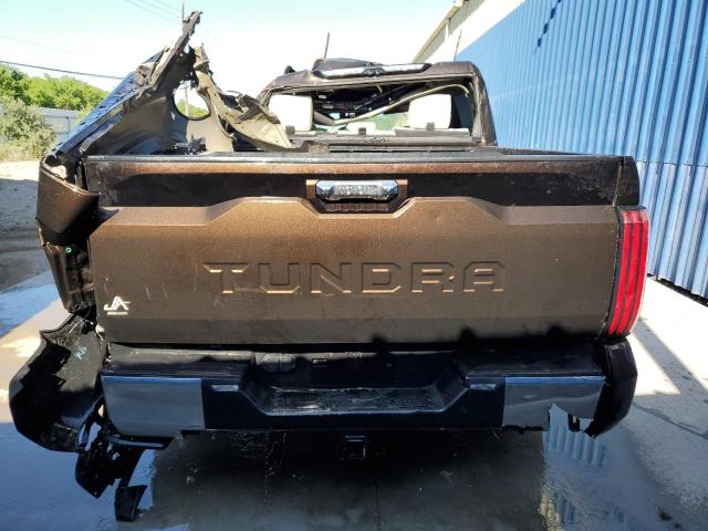 5TFMA5AB0NX004561 - 2022 TOYOTA TUNDRA CREWMAX PLATINUM ყავისფერი ფოტო 6
