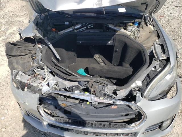 5YJSA1DP5DFP13616 - 2013 TESLA MODEL S Արծաթագույն լուսանկար 11