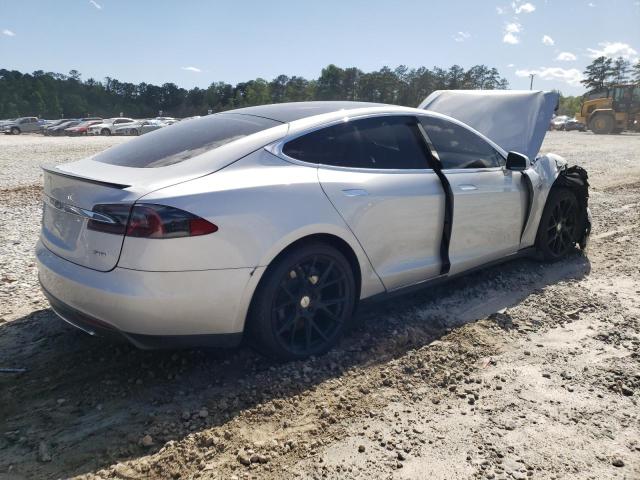 5YJSA1DP5DFP13616 - 2013 TESLA MODEL S Արծաթագույն լուսանկար 3