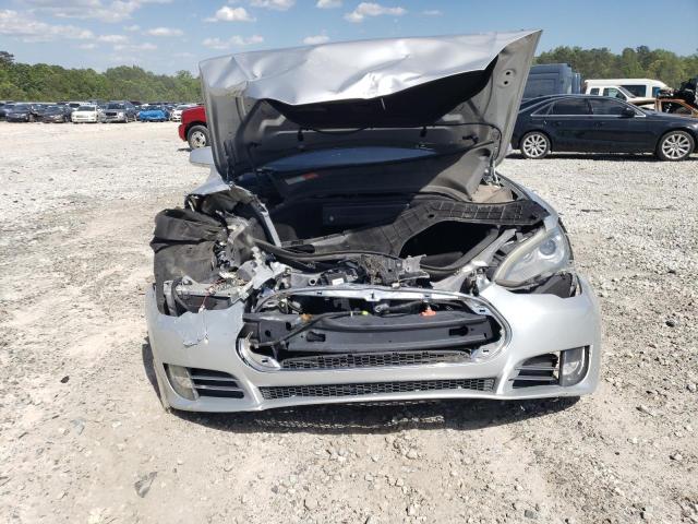 5YJSA1DP5DFP13616 - 2013 TESLA MODEL S Արծաթագույն լուսանկար 5
