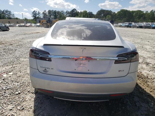 5YJSA1DP5DFP13616 - 2013 TESLA MODEL S Արծաթագույն լուսանկար 6
