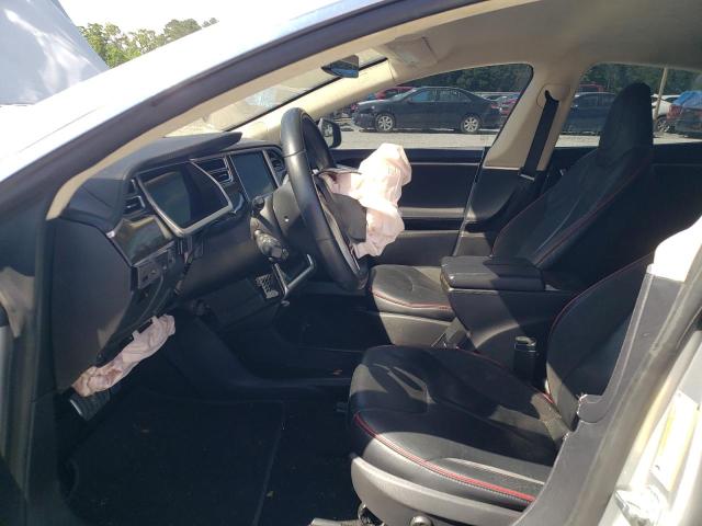 5YJSA1DP5DFP13616 - 2013 TESLA MODEL S Արծաթագույն լուսանկար 7