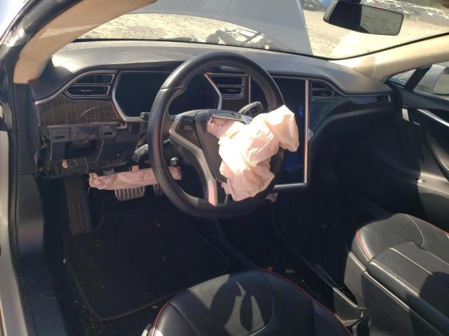5YJSA1DP5DFP13616 - 2013 TESLA MODEL S Արծաթագույն լուսանկար 8