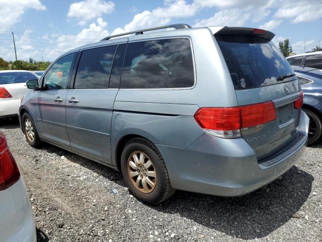 5FNRL3H60AB030000 - 2010 HONDA ODYSSEY EXL BLUE photo 2