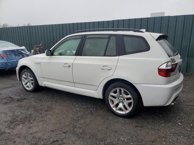 WBXPC93447WF15525 - 2007 BMW X3 3.0SI WHITE photo 2