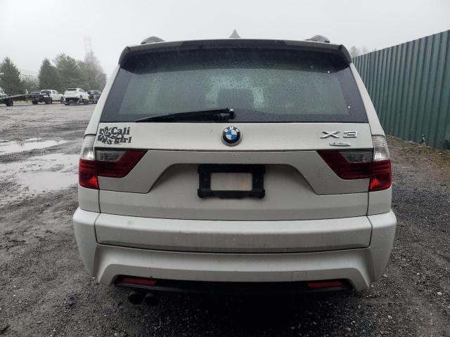 WBXPC93447WF15525 - 2007 BMW X3 3.0SI WHITE photo 6