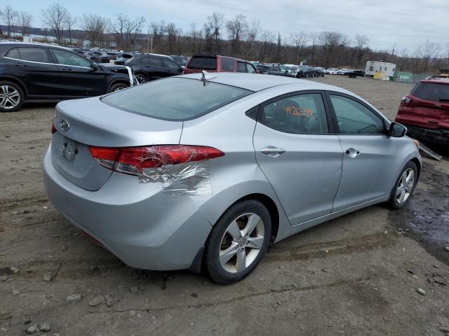 5NPDH4AE1DH288468 - 2013 HYUNDAI ELANTRA GLS SILVER photo 3