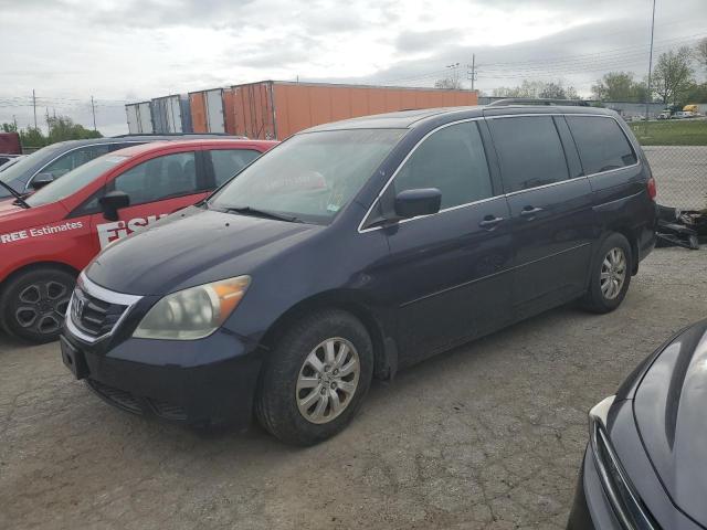 5FNRL38608B031710 - 2008 HONDA ODYSSEY EXL BLUE photo 1