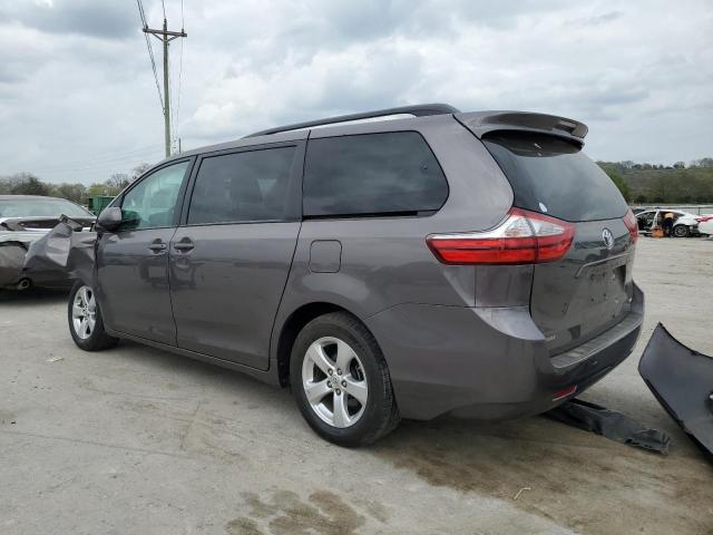 5TDKZ3DC0HS775069 - 2017 TOYOTA SIENNA LE GRAY photo 2