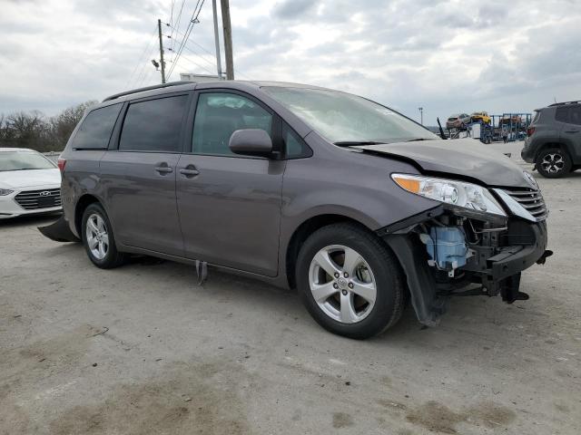 5TDKZ3DC0HS775069 - 2017 TOYOTA SIENNA LE GRAY photo 4