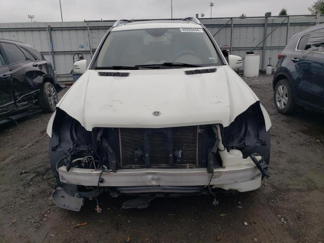 4JGBF7BE2BA647064 - 2011 MERCEDES-BENZ GL 450 4MATIC WHITE photo 5