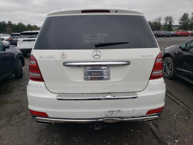 4JGBF7BE2BA647064 - 2011 MERCEDES-BENZ GL 450 4MATIC WHITE photo 6