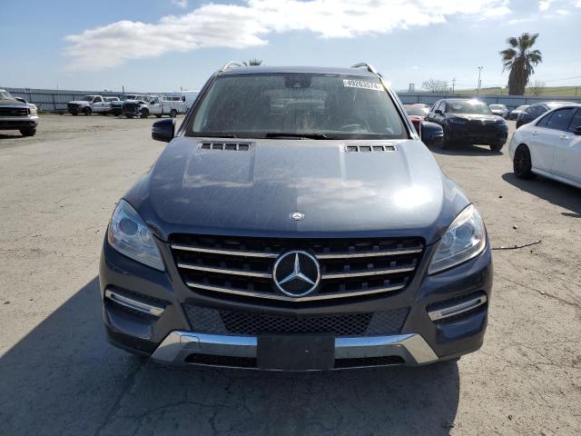 4JGDA5HB3CA074752 - 2012 MERCEDES-BENZ ML 350 4MATIC GRAY photo 5