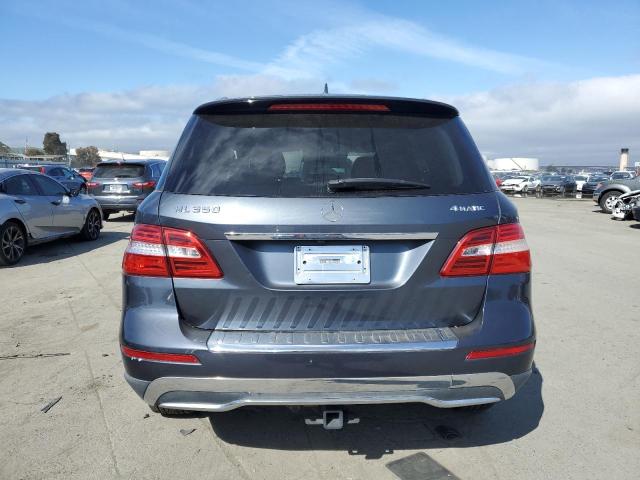 4JGDA5HB3CA074752 - 2012 MERCEDES-BENZ ML 350 4MATIC GRAY photo 6