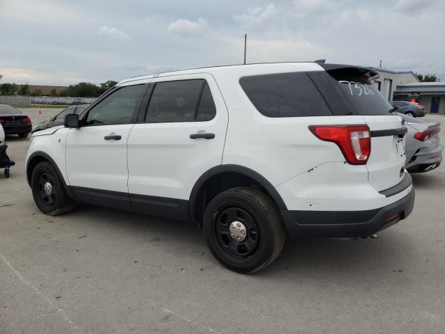 1FM5K8AR3KGB43882 - 2019 FORD EXPLORER POLICE INTERCEPTOR WHITE photo 2