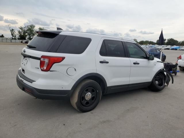 1FM5K8AR3KGB43882 - 2019 FORD EXPLORER POLICE INTERCEPTOR WHITE photo 3