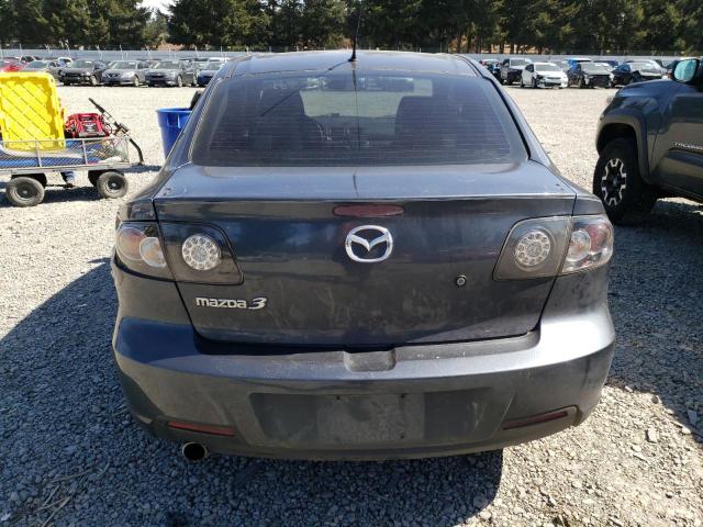 JM1BK32F281170324 - 2008 MAZDA 3 I CHARCOAL photo 6