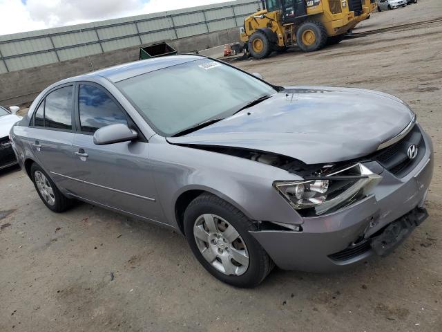 5NPET46C37H227895 - 2007 HYUNDAI SONATA GLS GRAY photo 4