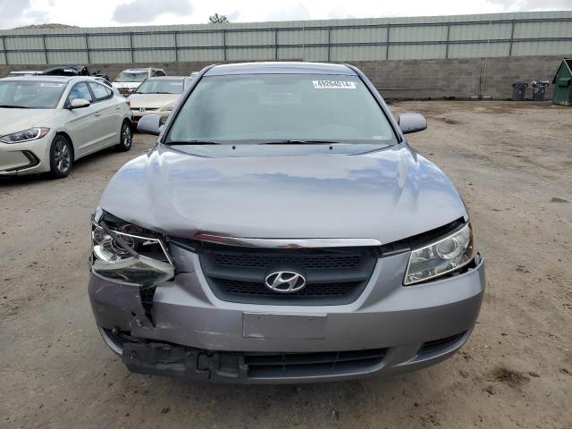 5NPET46C37H227895 - 2007 HYUNDAI SONATA GLS GRAY photo 5