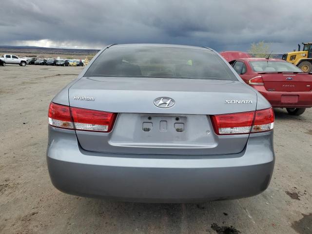 5NPET46C37H227895 - 2007 HYUNDAI SONATA GLS GRAY photo 6