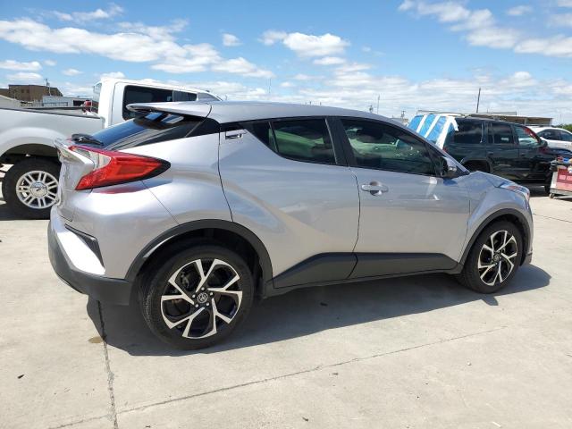 JTNKHMBX9K1053145 - 2019 TOYOTA C-HR XLE SILVER photo 3