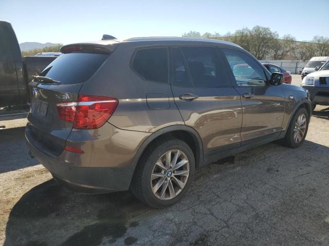 5UXWX9C5XD0A20359 - 2013 BMW X3 XDRIVE28I BROWN photo 3