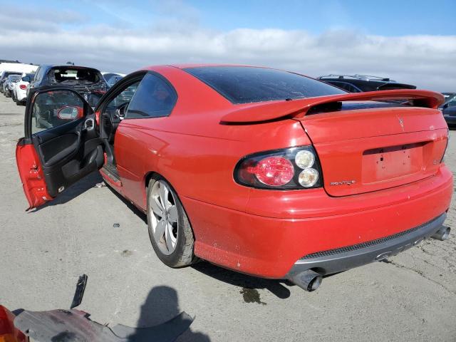 6G2VX12U76L561575 - 2006 PONTIAC GTO RED photo 2