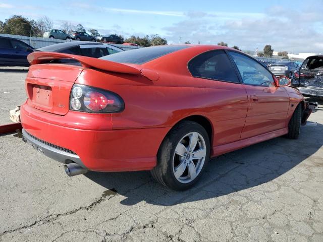 6G2VX12U76L561575 - 2006 PONTIAC GTO RED photo 3