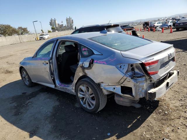 1HGCV1F19LA114518 - 2020 HONDA ACCORD LX SILVER photo 2