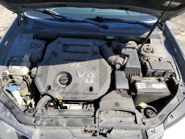 5NPEU46F09H471921 - 2009 HYUNDAI SONATA SE GRAY photo 11