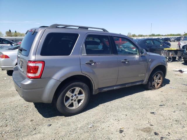 1FMCU49H68KB98449 - 2008 FORD ESCAPE HEV GRAY photo 3