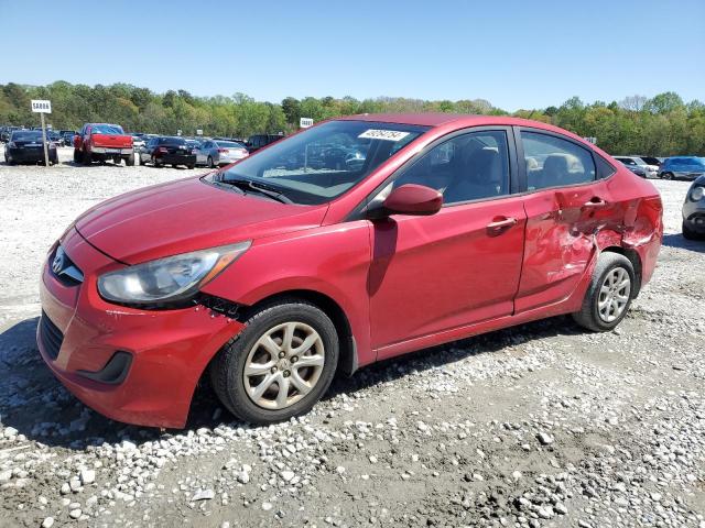 KMHCT4AE0DU314831 - 2013 HYUNDAI ACCENT GLS RED photo 1