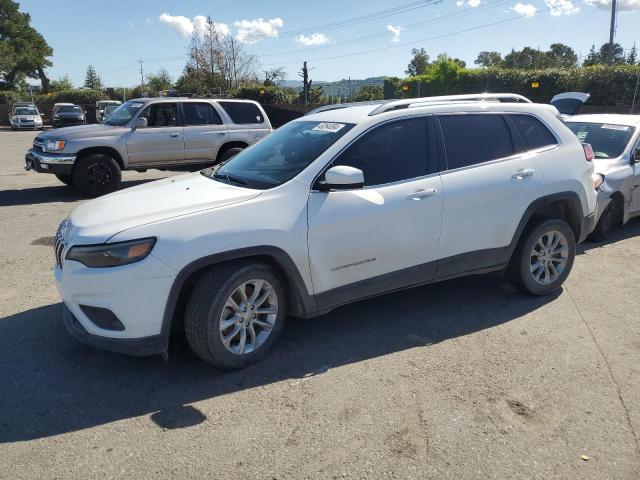 1C4PJLCB0KD153418 - 2019 JEEP CHEROKEE LATITUDE WHITE photo 1