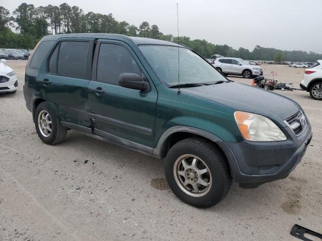 JHLRD68464C017737 - 2004 HONDA CR-V LX GREEN photo 4