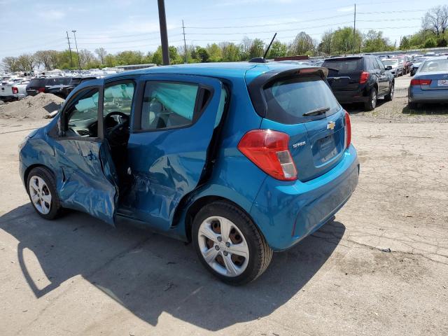 KL8CB6SA6KC738525 - 2019 CHEVROLET SPARK LS BLUE photo 2