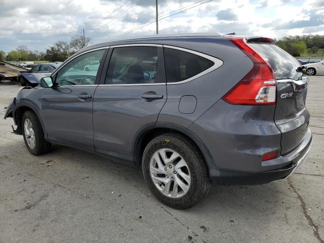 2HKRM3H73GH505784 - 2016 HONDA CR-V EXL GRAY photo 2