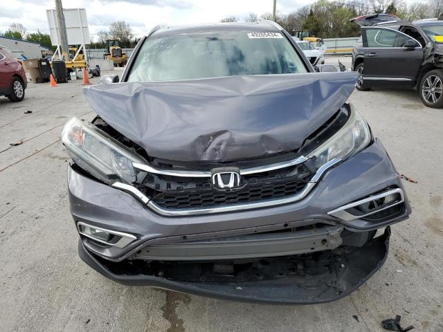 2HKRM3H73GH505784 - 2016 HONDA CR-V EXL GRAY photo 5