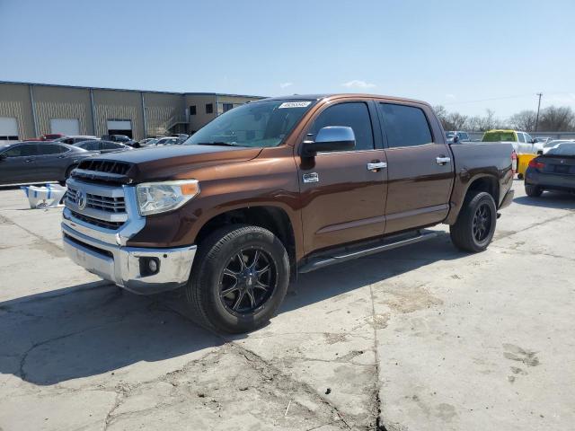 5TFGY5F10EX149303 - 2014 TOYOTA TUNDRA CREWMAX PLATINUM ყავისფერი ფოტო 1