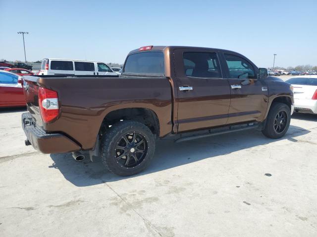 5TFGY5F10EX149303 - 2014 TOYOTA TUNDRA CREWMAX PLATINUM ყავისფერი ფოტო 3