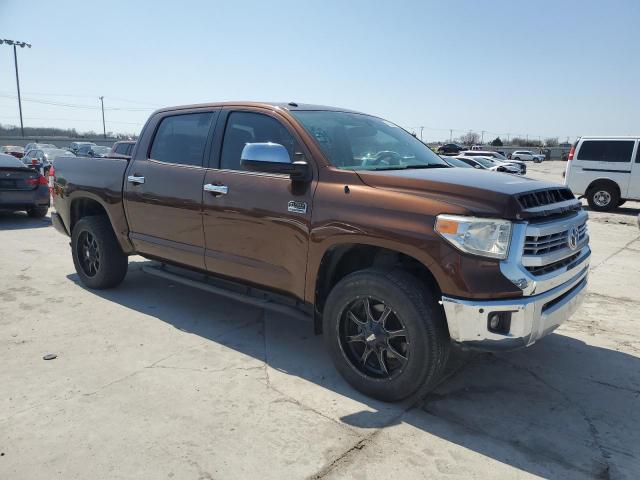 5TFGY5F10EX149303 - 2014 TOYOTA TUNDRA CREWMAX PLATINUM ყავისფერი ფოტო 4