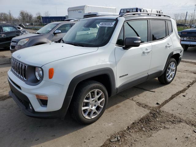 ZACNJDD17MPM25712 - 2021 JEEP RENEGADE LIMITED WHITE photo 1