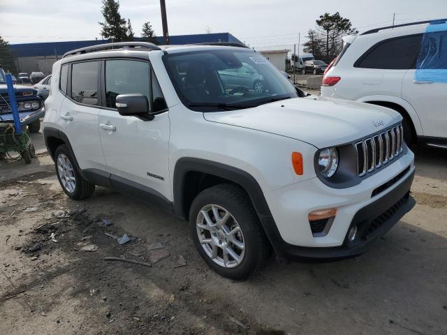 ZACNJDD17MPM25712 - 2021 JEEP RENEGADE LIMITED WHITE photo 4